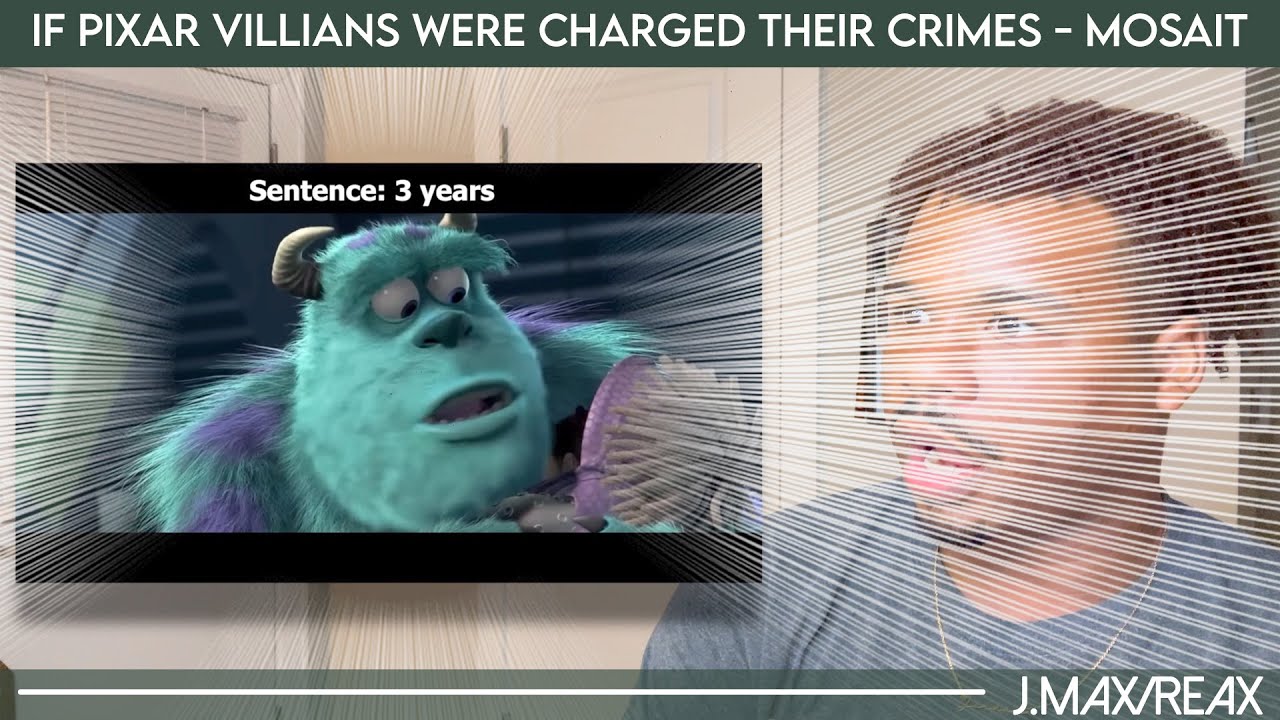 If Pixar Villians Were Charged Their Crimes - Mousait | REACTION