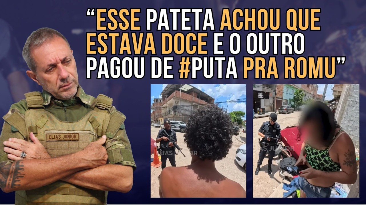 &ldquo;Se pagar de LOUCO pra ROMU a m&aacute;scara CAI&rdquo; - Diretor Elias Junior