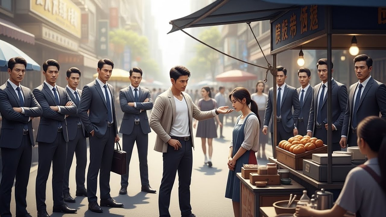 Quando 8 CEOs Protegem uma Mulher Pobre Vendedora Simples, Apoio de 8 CEOs