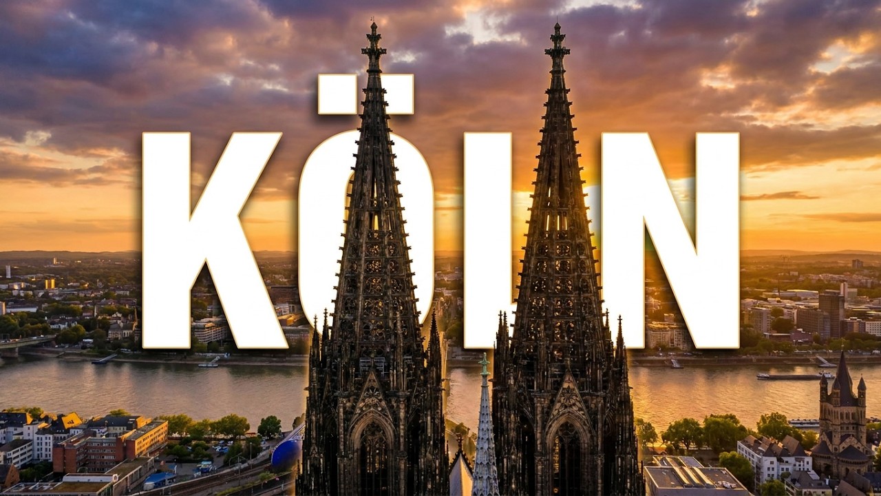 Kölner Dom (Dom van Keulen) | Cinematic Dronebeelden Germany 4K