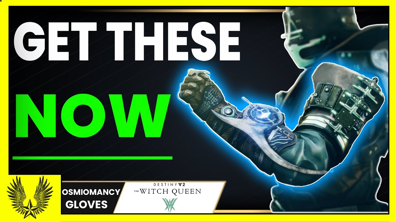 Destiny 2: Osmiomancy Gloves are CRAZY STRONG! Warlock Witch Queen Exotic Review