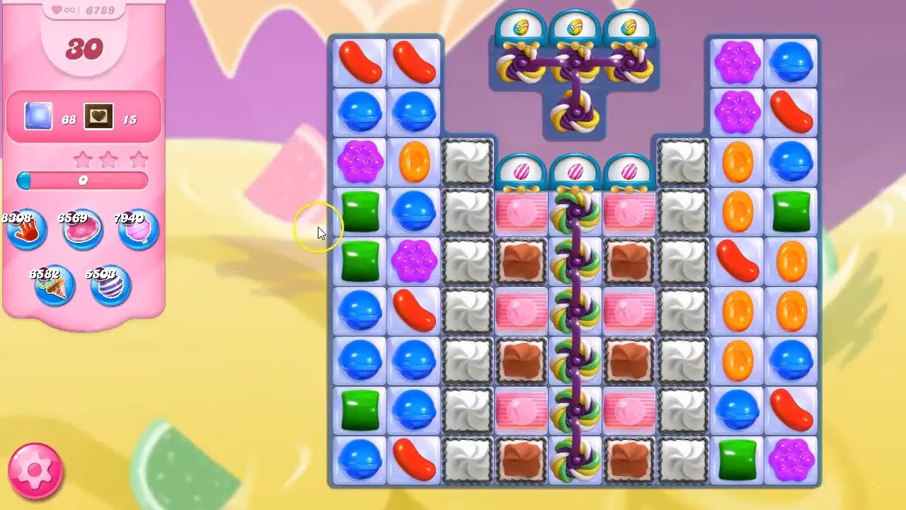 Candy Crush Saga LEVEL 6789 NO BOOSTERS