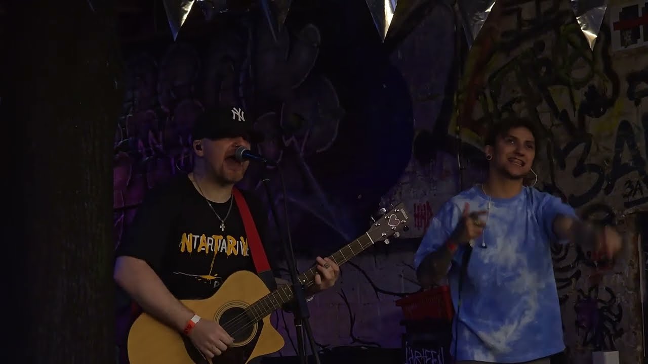 Майк NATRY x Саня (Биохакеры) - Мы больше не вернёмся назад (live Moscow 23.06.24)