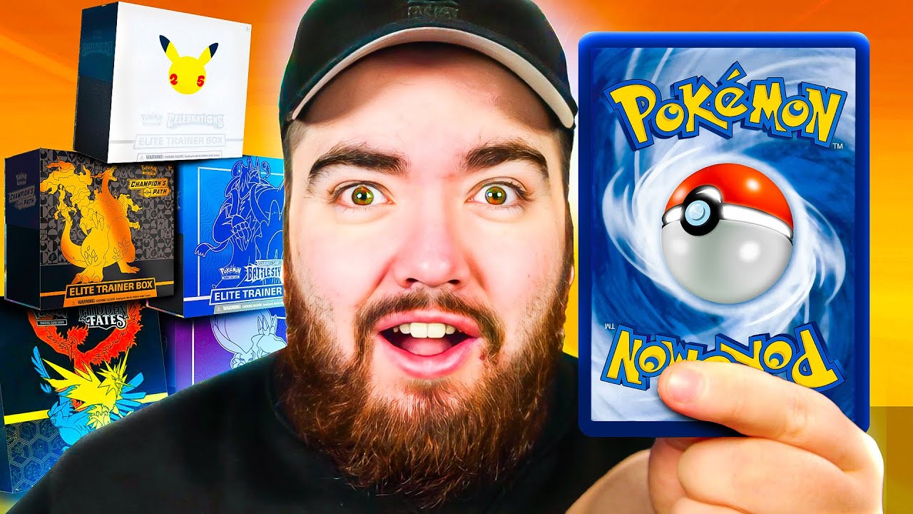 MY BEST EVER PULLS! I Opened EVERY ETB in My Collection!