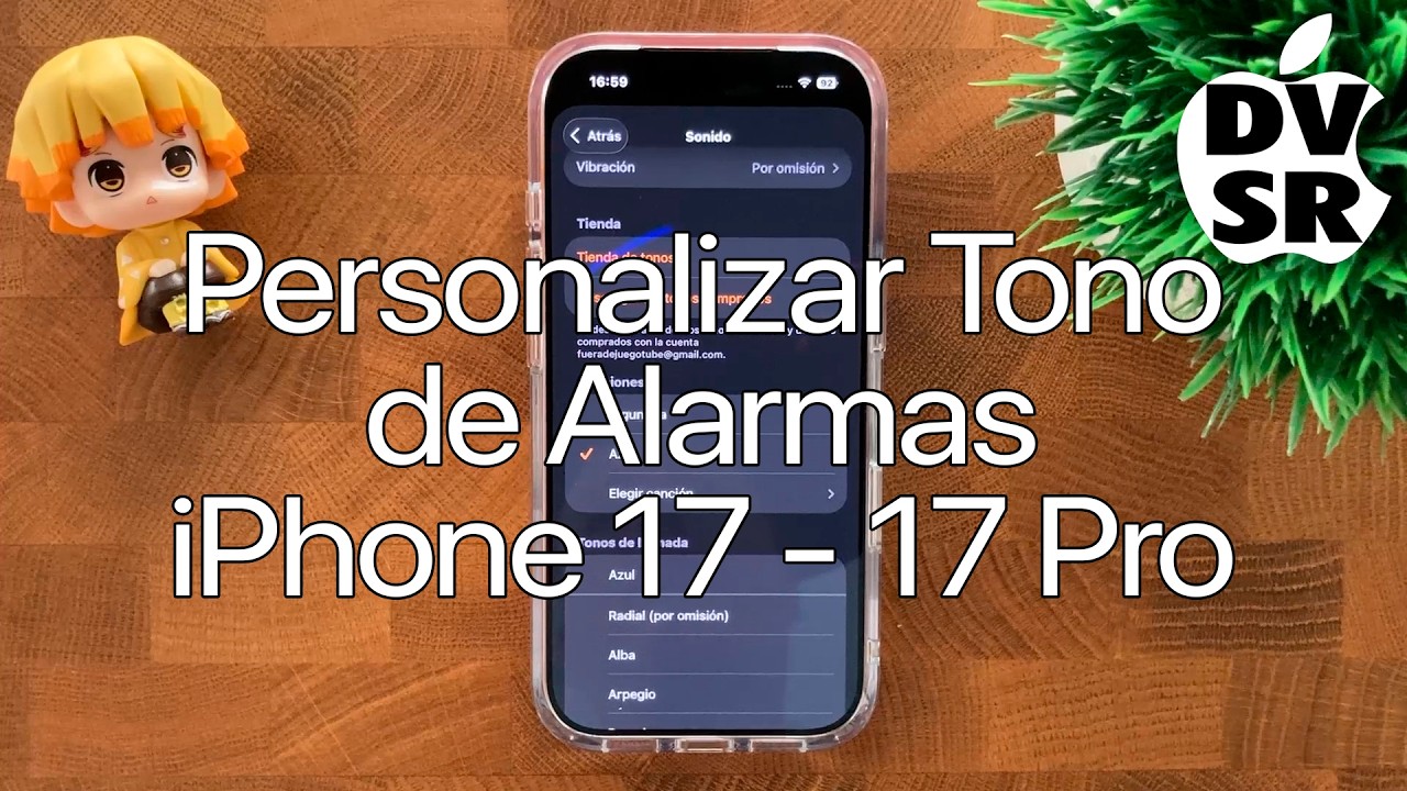 Como Personalizar el Tono de las Alarmas en el iPhone 17 y 17 Pro