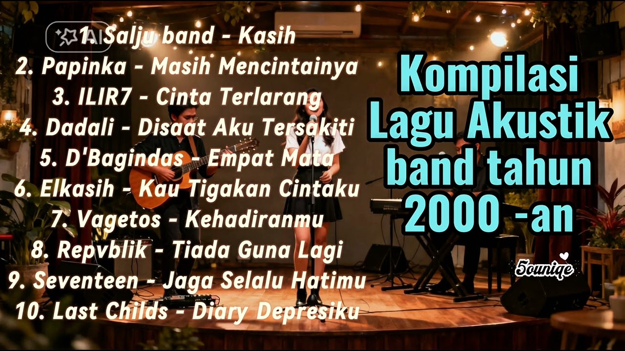 Kompilasi Lagu Akustik Band 2000an | Nostalgia Galau & Santai 🎸☕