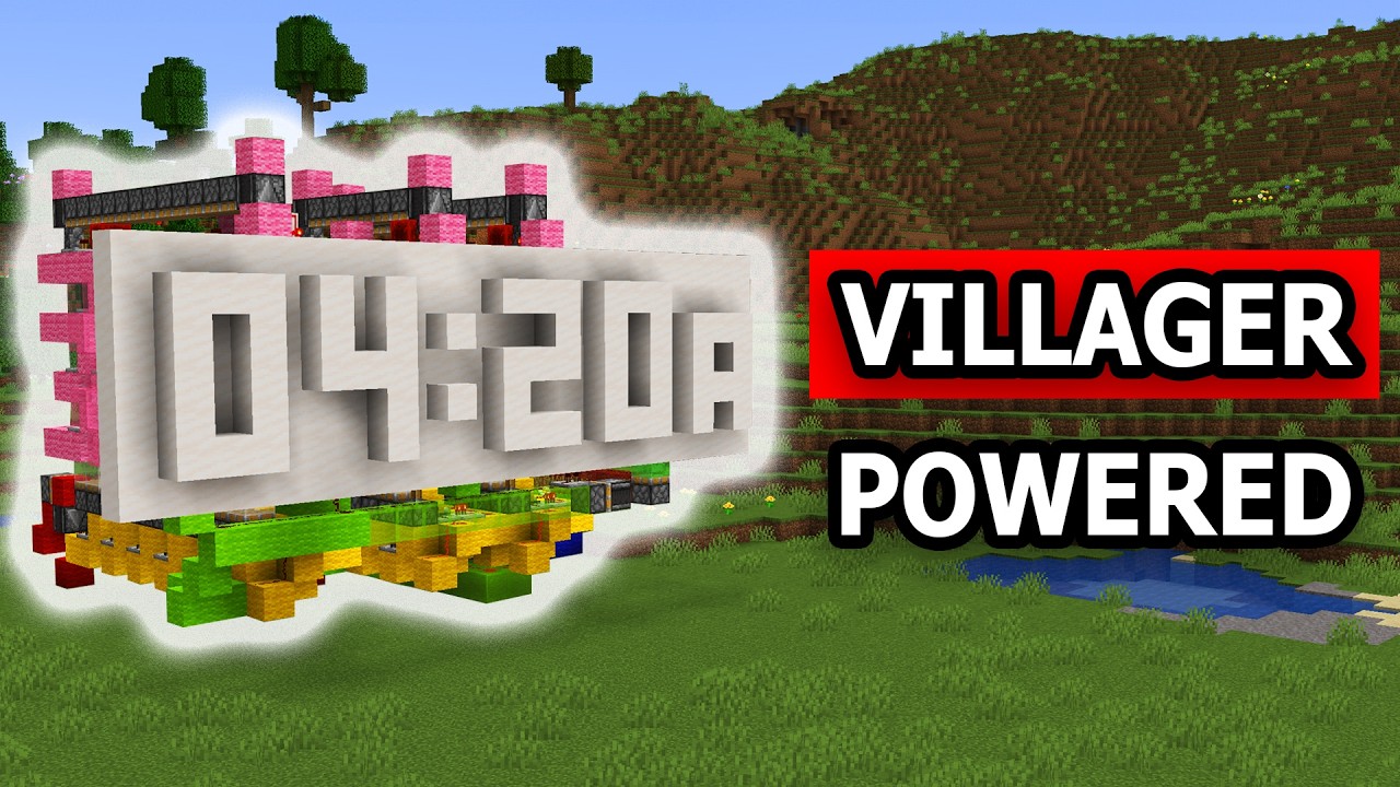I Made a PERFECTLY Accurate Clock in Minecraft!