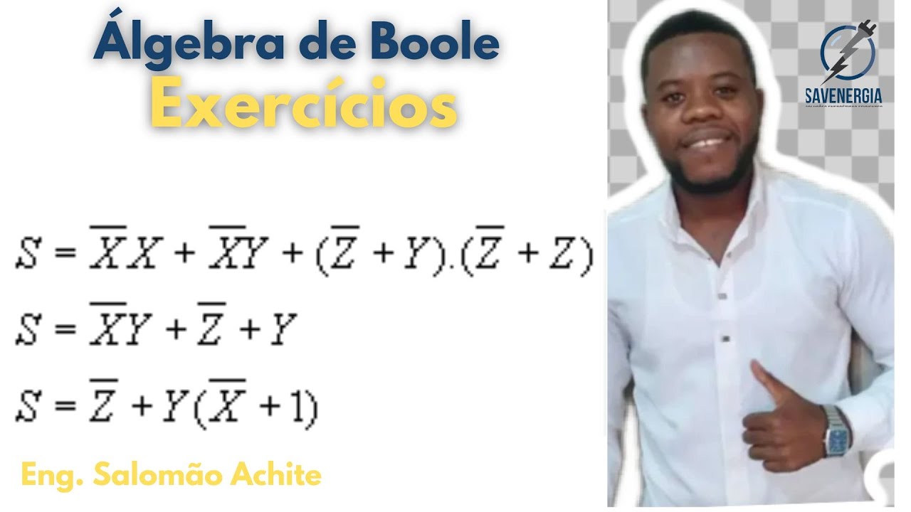 Álgebra de Boole Exercícios