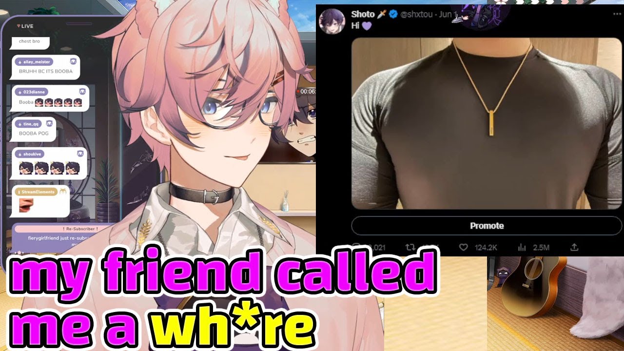 Shoto is Shocked with his Booba Picture