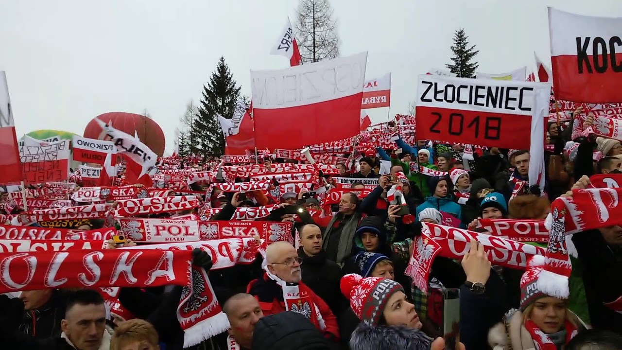 Zakopane skoki narciarskie 2018 Hymn Polski