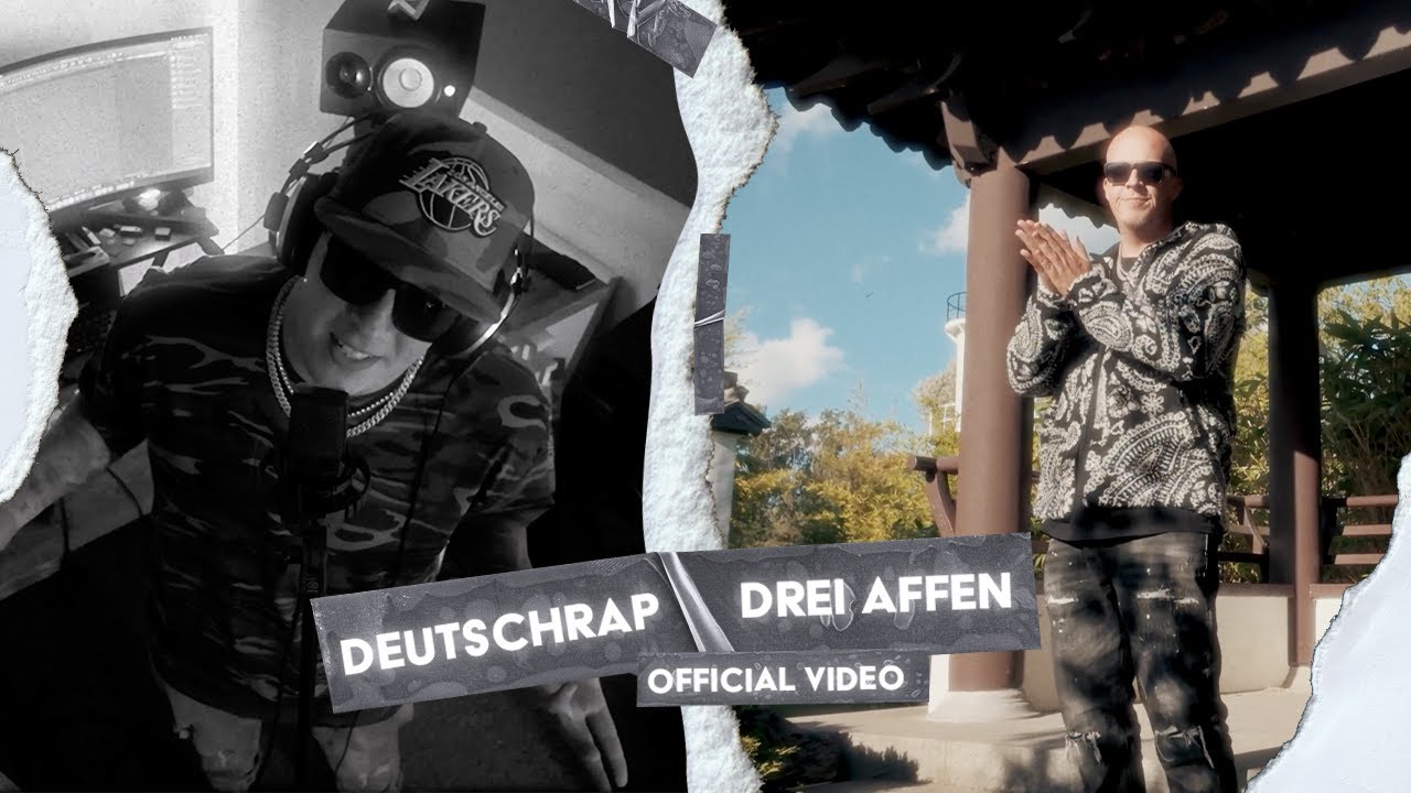 LEX177 - DEUTSCHRAP / DREI AFFEN - (prod.by TyZe) - (Official Video) 