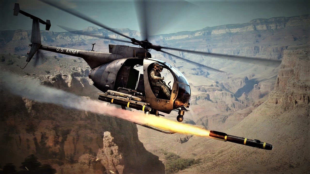That Was FUN! 😁 AH-6M Little Bird Close Air Support (War Thunder)