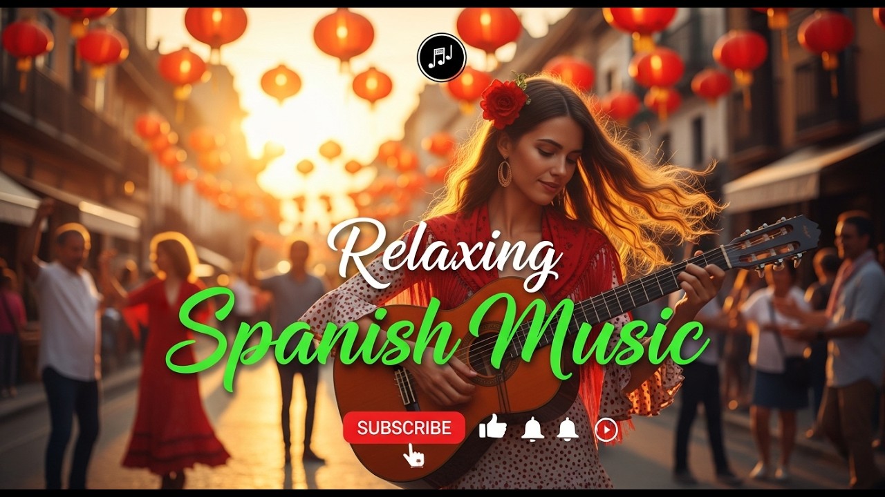 Relaxing Spanish Guitar 🎸 Calm Instrumental Guitar Music for Relaxation, Study & Sleep