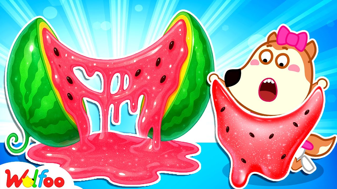 NEW | Don’t Eat Slime, Lucy! 🍉 Safety Rules - Cartoon for Kids | Wolfoo Family Kids Cartoon