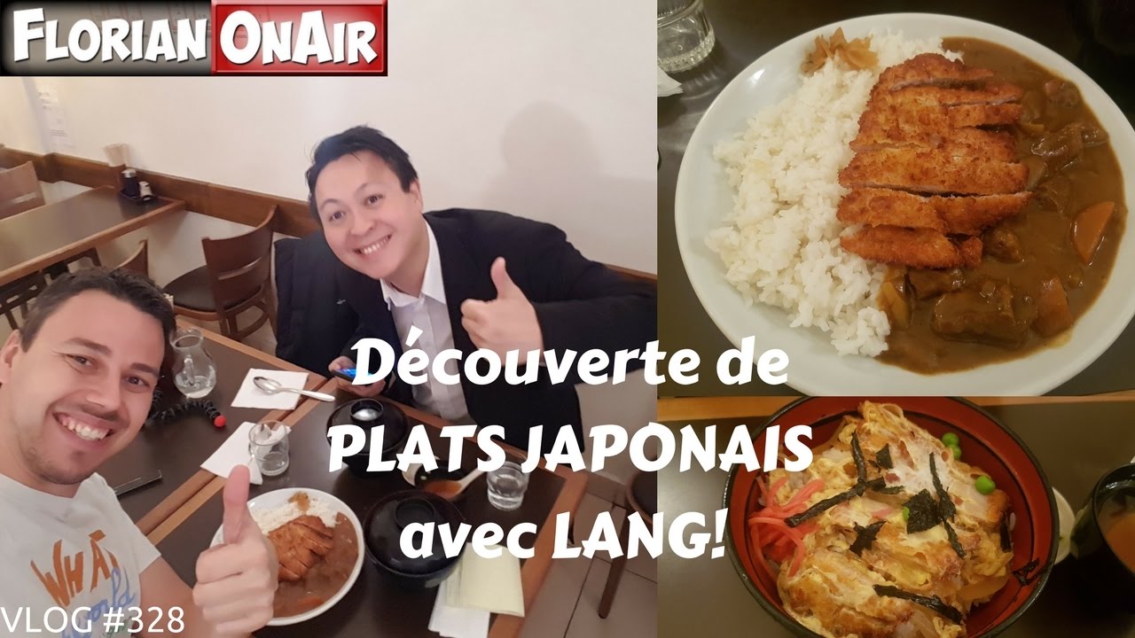 Découverte de PLATS JAPONAIS avec LANG - VLOG #328