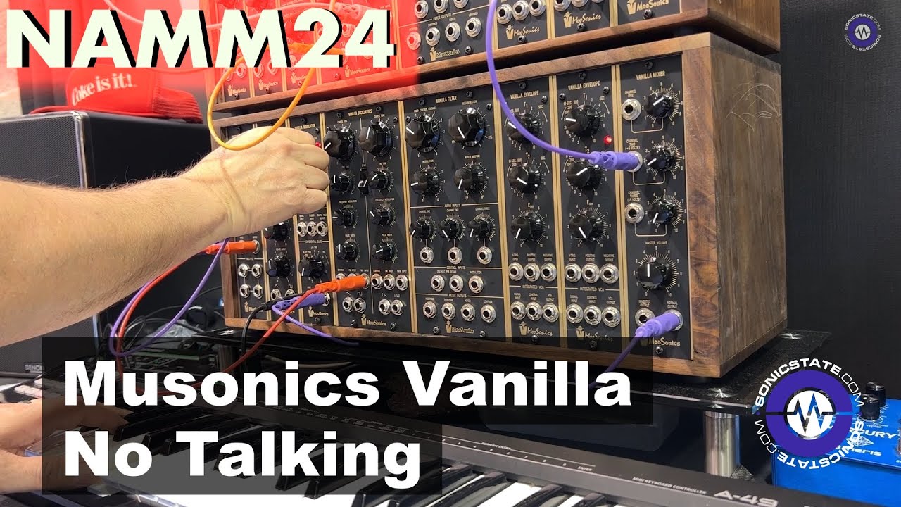 NAMM 2024: Musonics Vanilla 5U Synth - Sounds Only