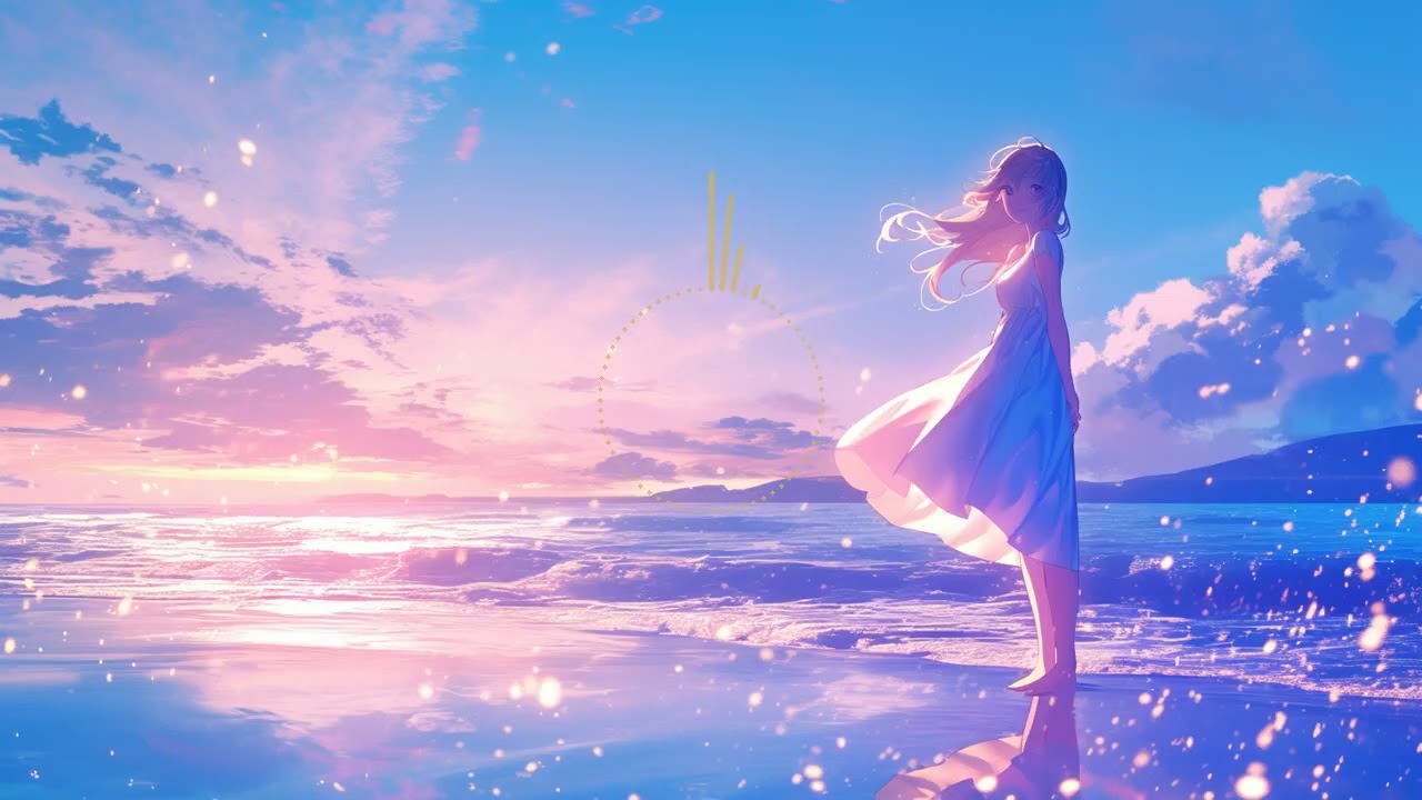 Glimmer Over Memory | Ambient Ocean Waves for Relaxation and Dreaming