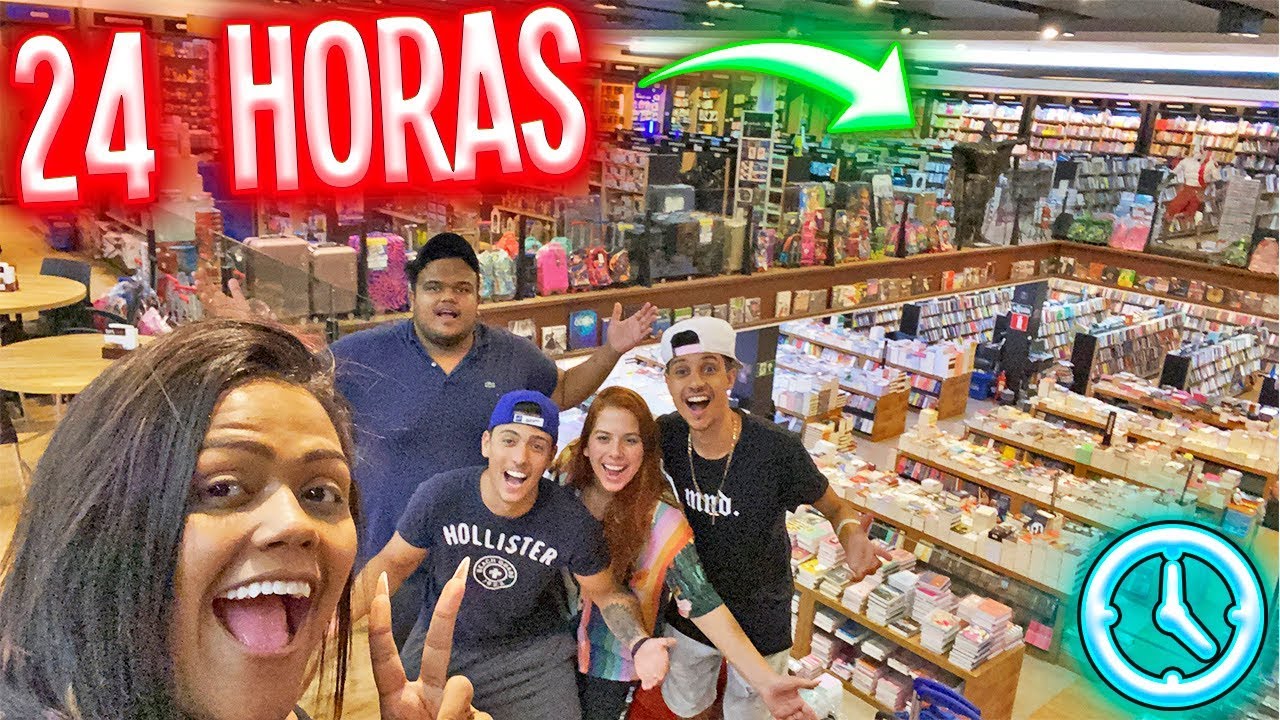 24 HORAS NA PAPELARIA 2020 !!!