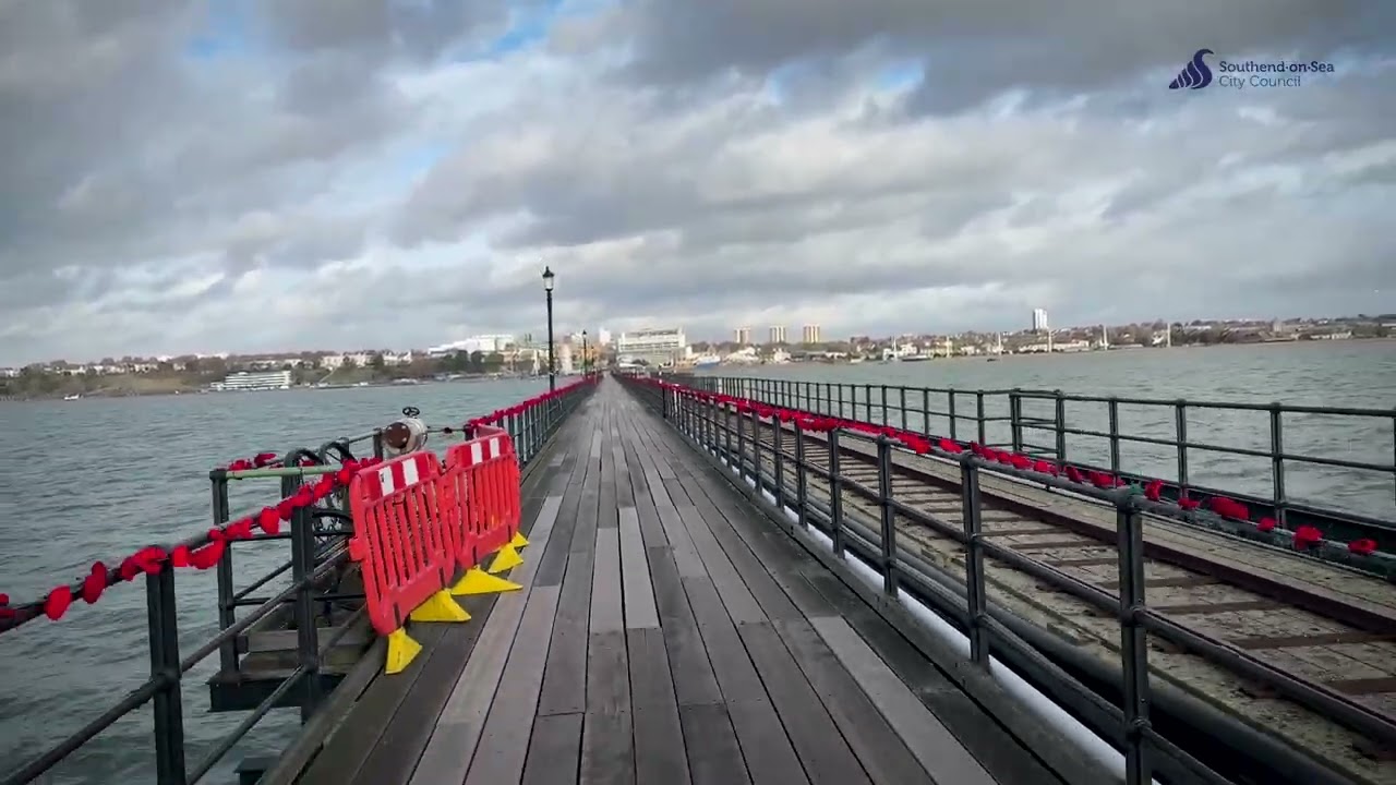 Poppies on the Pier - walk with us