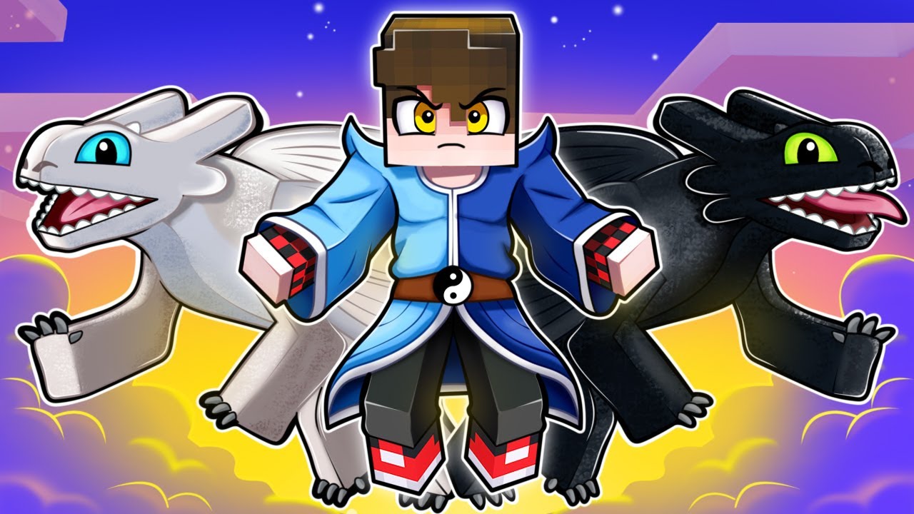 TREVOR VIROU o MESTRE dos DRAGÕES no COMO TREINAR SEU DRAGÃO Minecraft