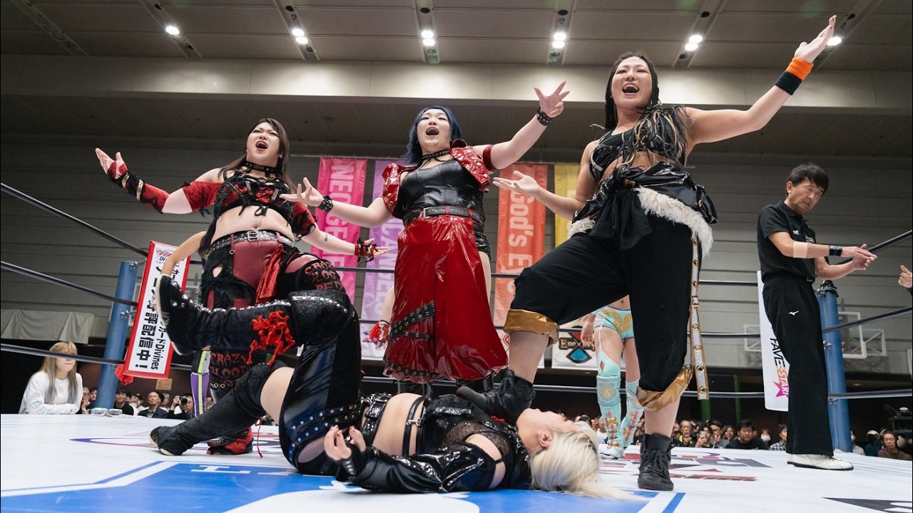 【スターダム】NEO GENESIS vs Mi Vida Loca vs H.A.T.E.アーティスト・オブ・スターダム選手権試合 3WAYイリミネーションバトル！5.24大阪大会【STARDOM】