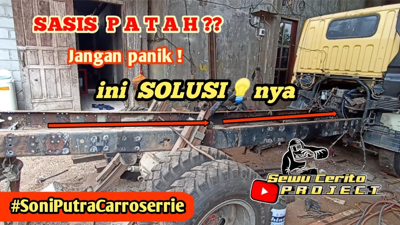 Dobel sasis pada truk ala PABRIKAN