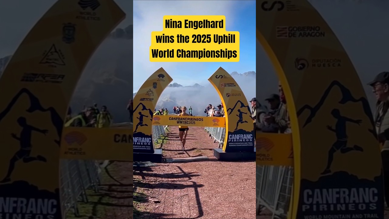 Nina Engelhard wins the 2025 Uphill World Championships