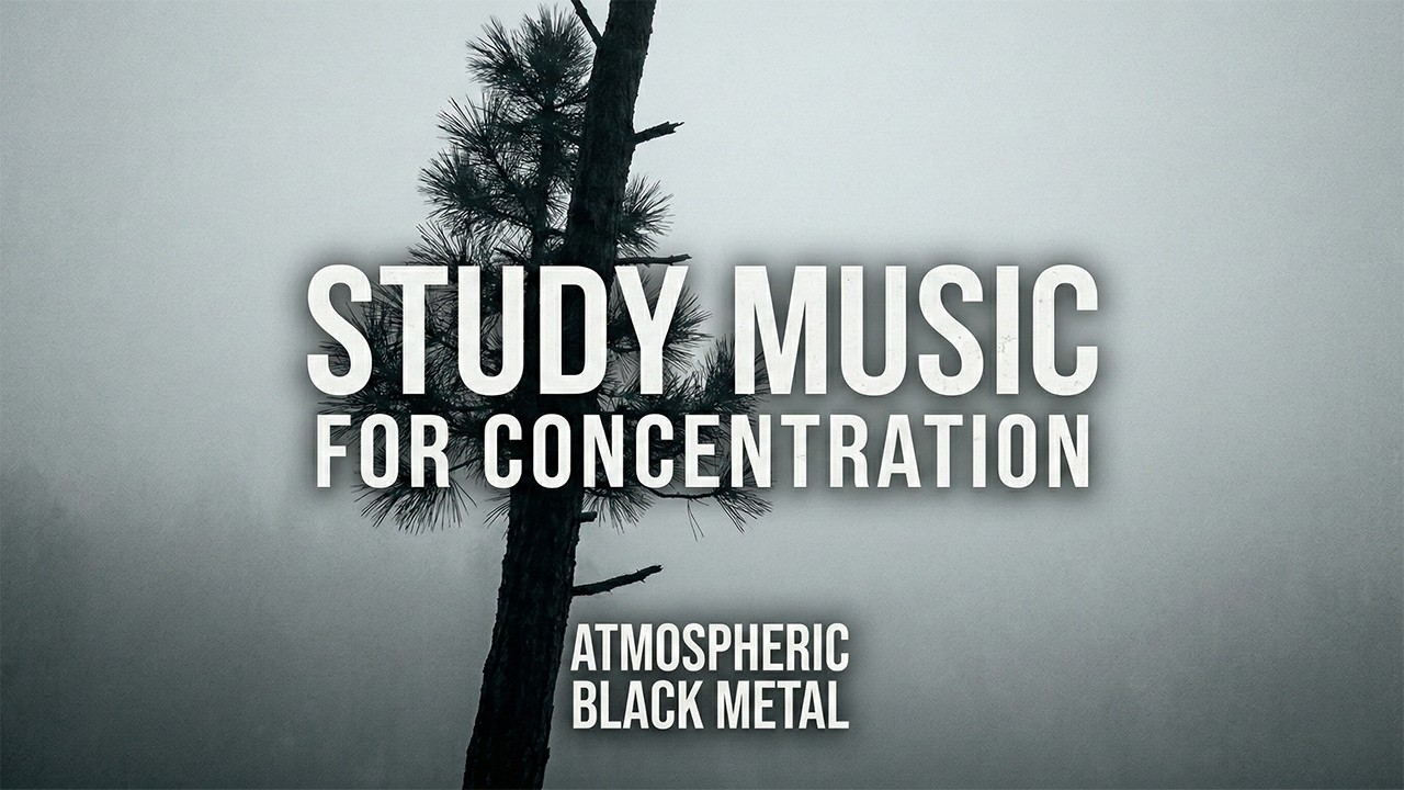 Study Music for Concentration &mdash; Atmospheric Black Metal &mdash; Intense Focus