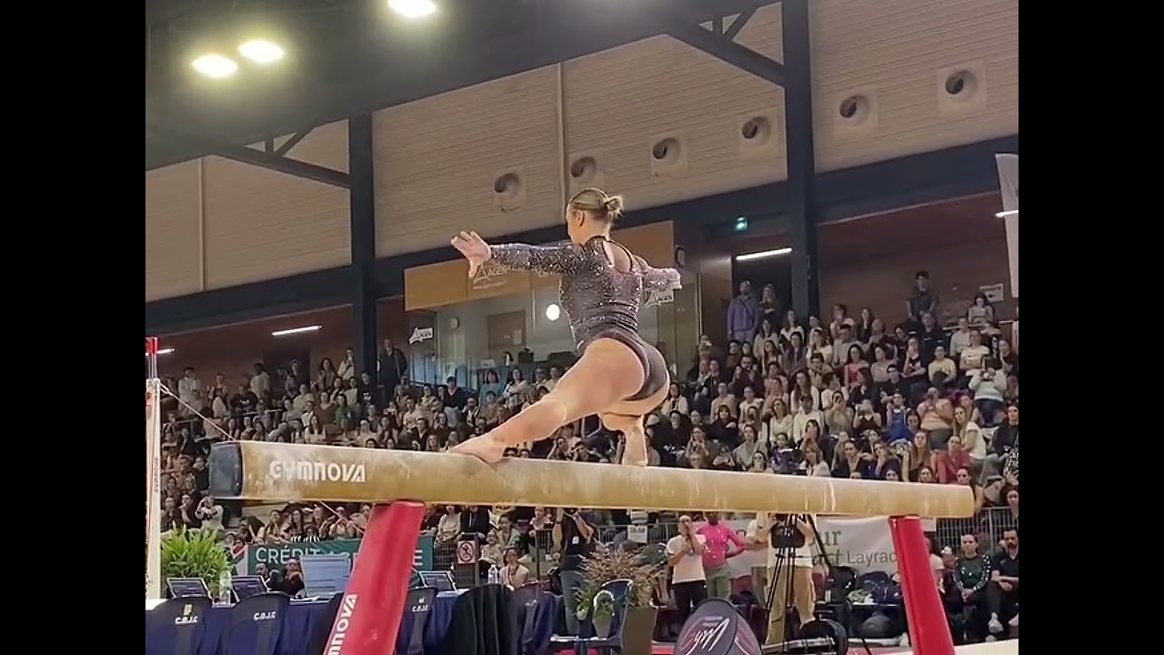 Lorette Charpy - Finale Poutre - 🥈 13,800 Beam Final - French Élites Championship 2025