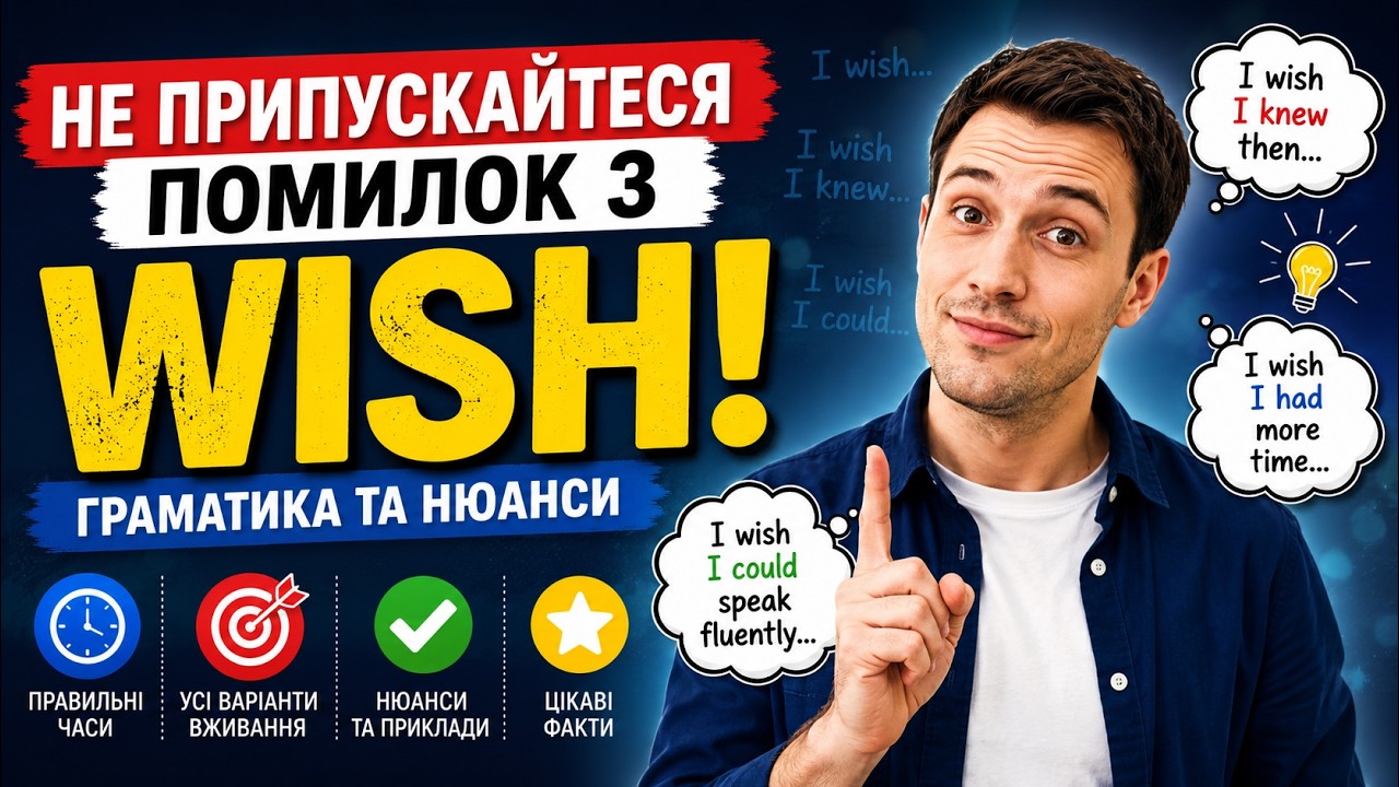 Як вживати WISH правильно + нюанси і цікаві факти