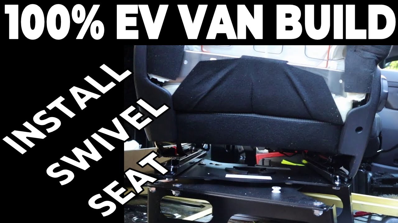 EVAN - Front Passenger Swivel Seat  - - Citroen eJumpy/eDispatch (100% Electric Stealth Van Life)