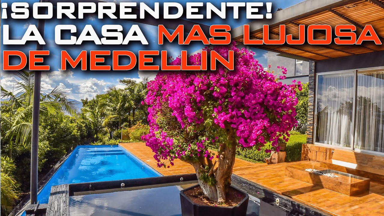 MEGA Mansión DE LUJO EN MEDELLIN LAS PALMAS, Vista 360 a Medellin y las Montañas US$4,6Millones