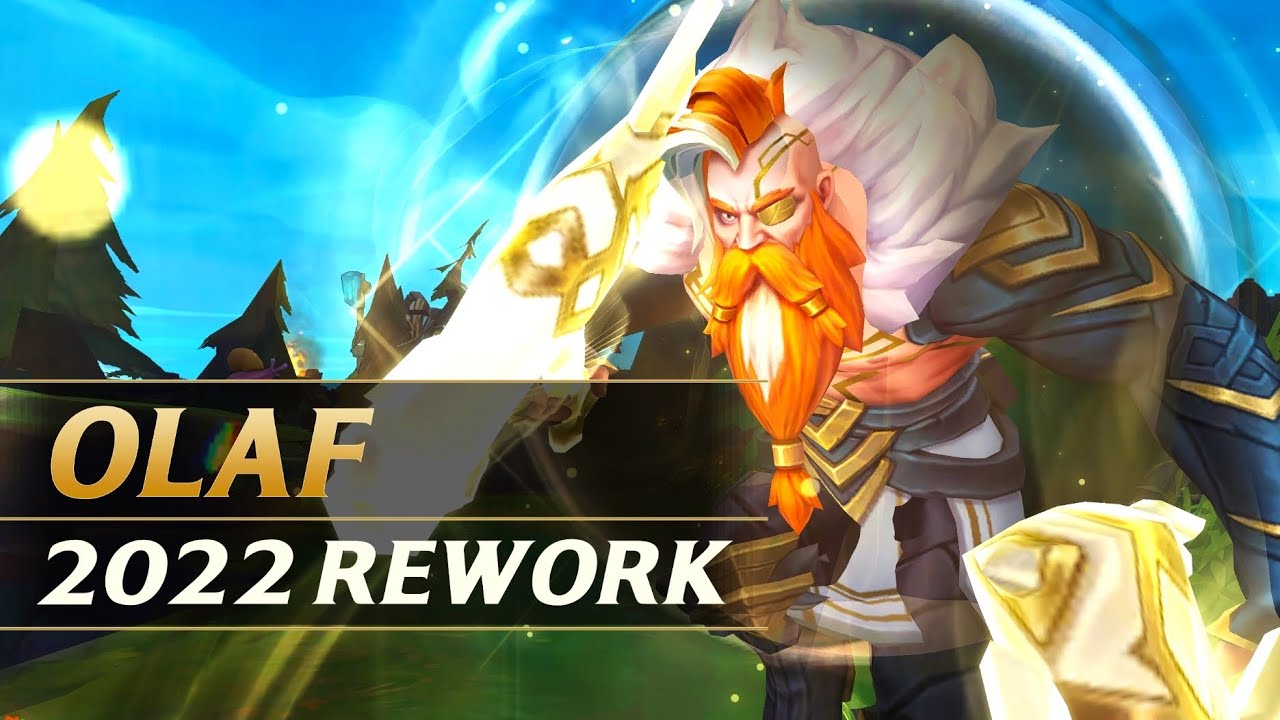 OLAF REWORK 2022 Gameplay Spotlight Guide - League of Legends