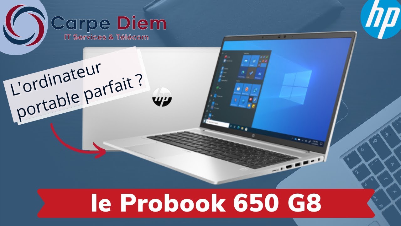 Le HP Probook 650 G8, une entrée en force !