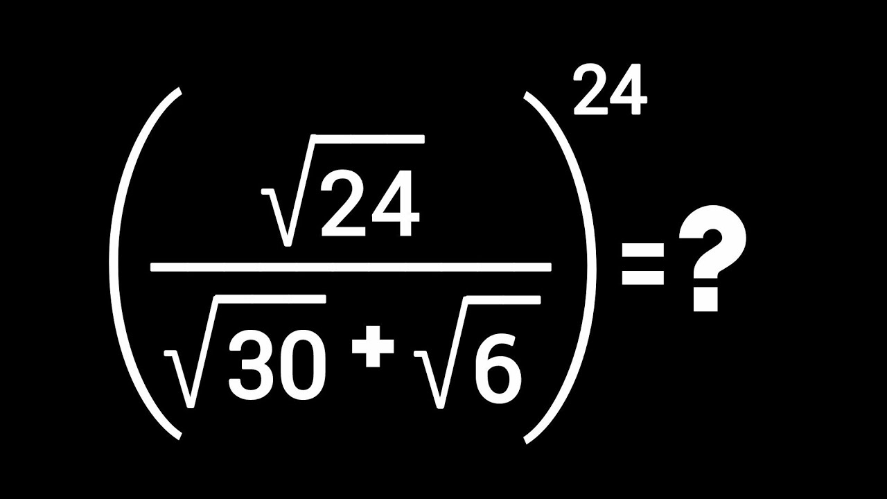 France l can you solve this?? l Olympiad Mathematics