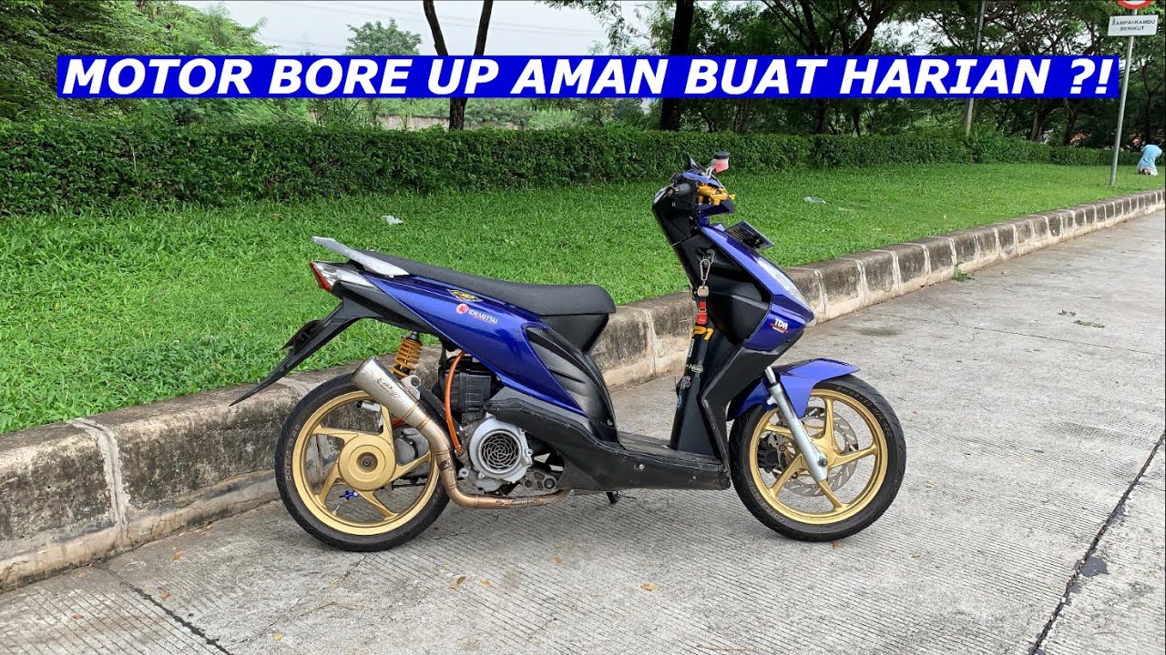 REVIEW HONDA BEAT BORE UP 125cc AMAN BUAT HARIAN ! | #MiminReview