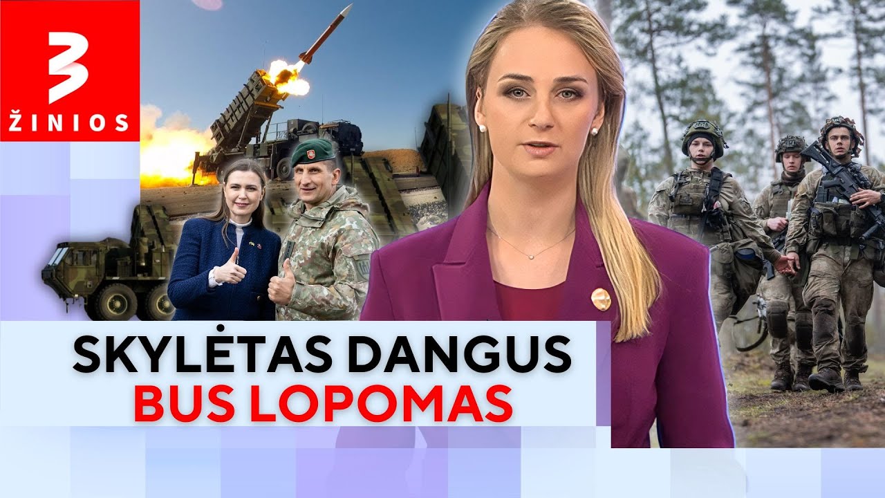 Ruošiamasi pirkti oro skydą nuo balistinių raketų / TV3 Žinios