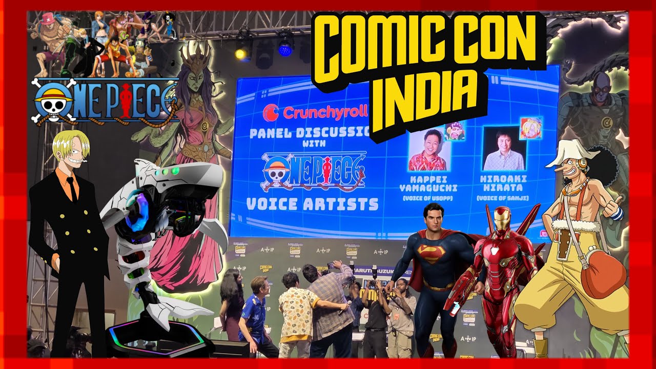 One Piece Anime Dub Live Steals the Show at Comic Con Mumbai 2025