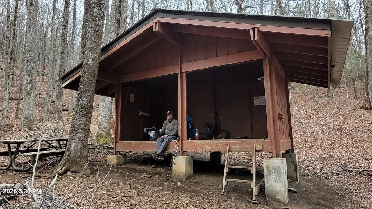 A.T. Thru-hike 2026 Day 5 Neel Gap to Low Gap Shelter