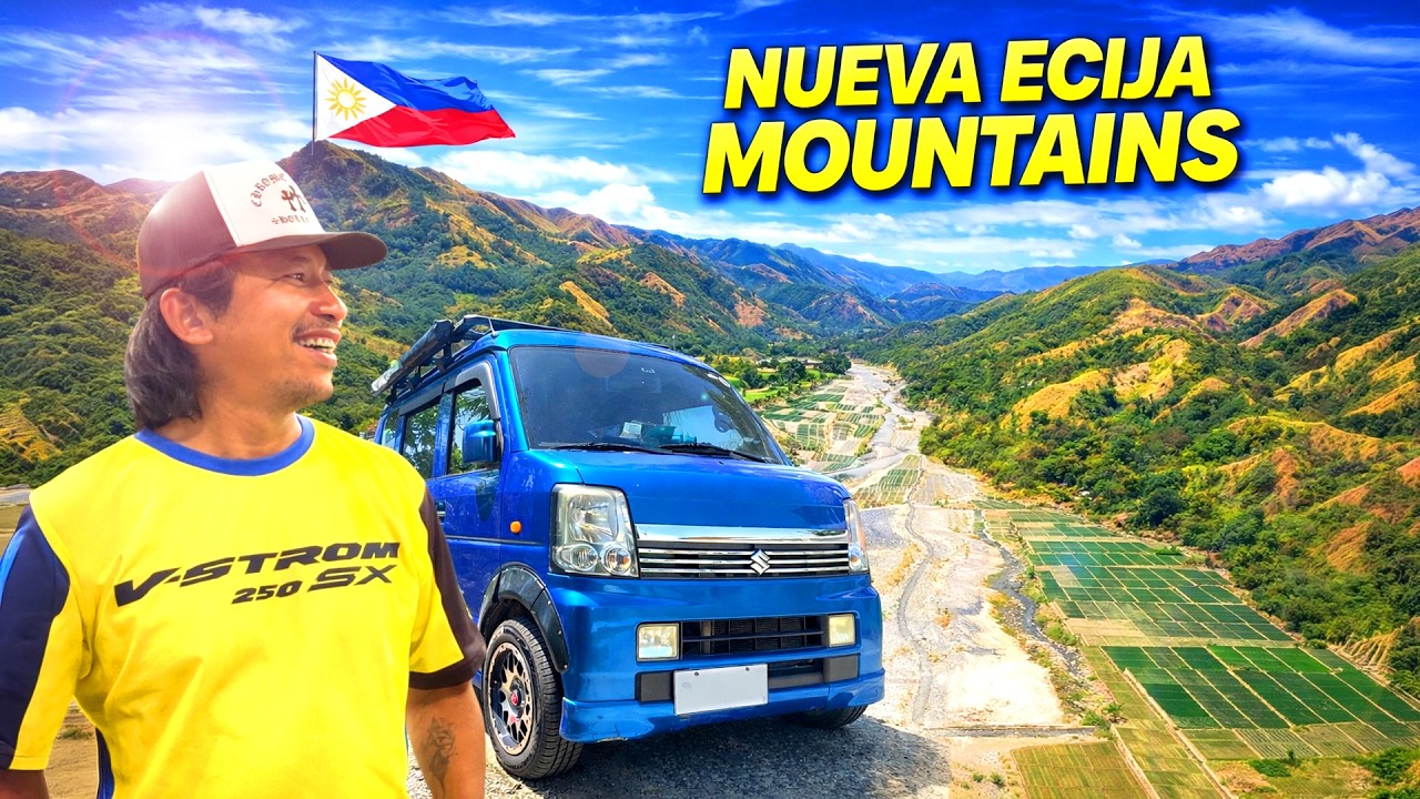 CROSSING HIGH MOUNTAINS OF NUEVA ECIJA | VanLife Philippine Loop