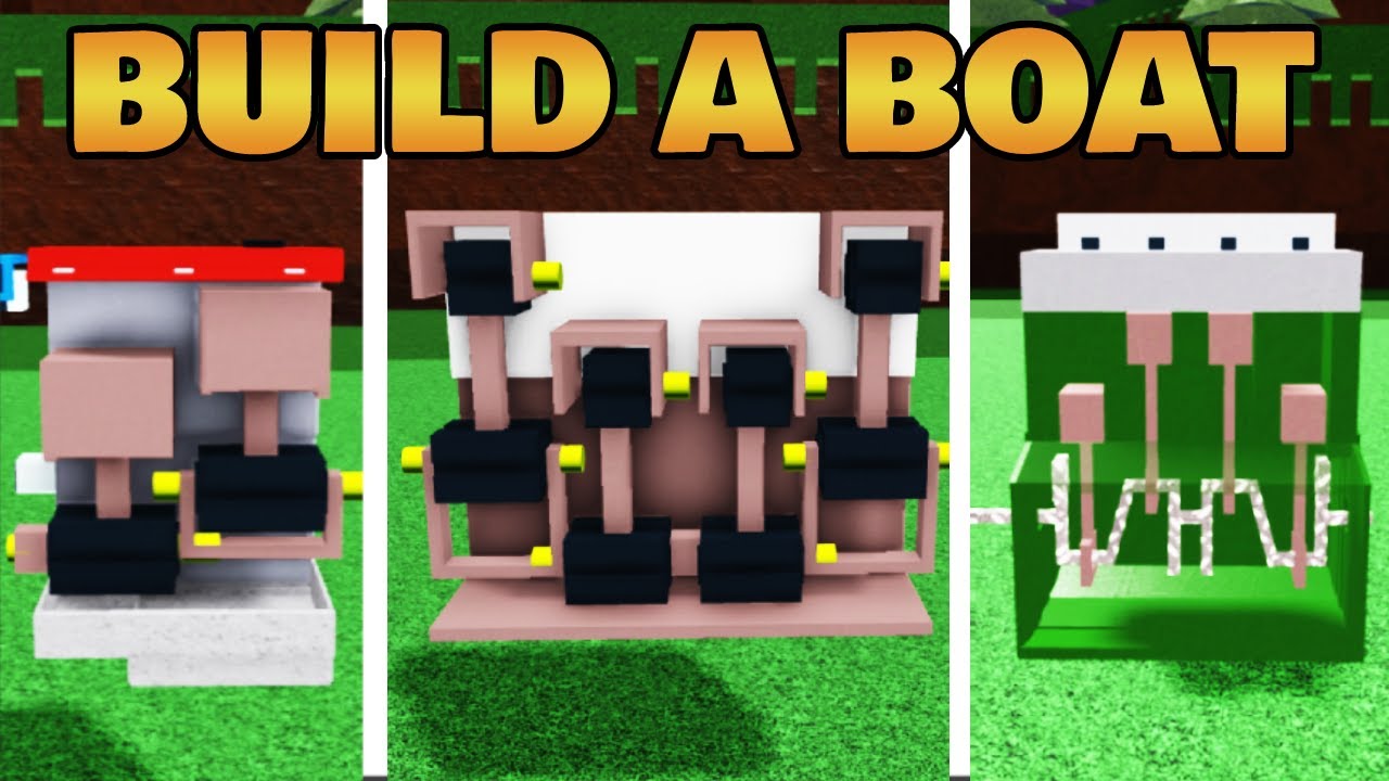 ENGINES IN BUILD A BOAT FOR TREASURE