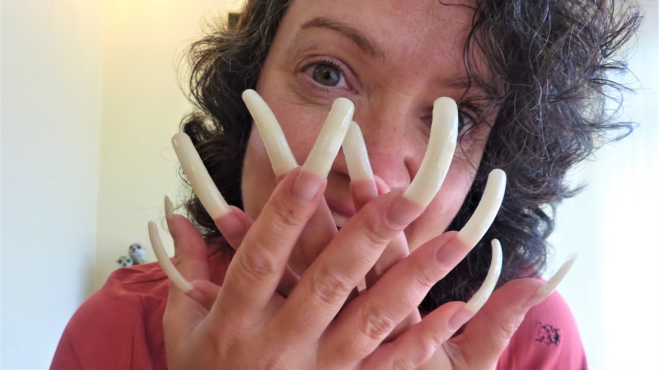 June 2021 Update Video Vlog Diary 😀 The growing pains of living with real long natural nails