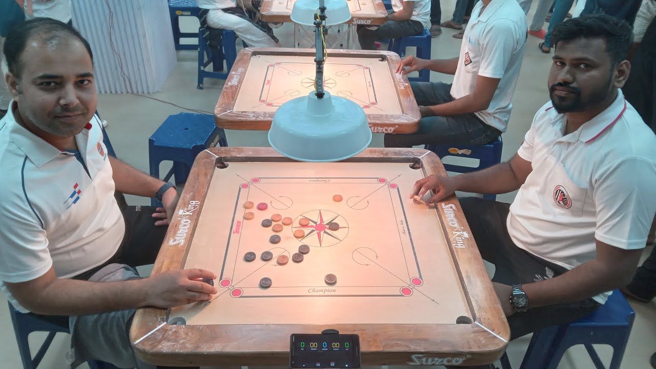 QFINAL] MOHD GUFRAN VS PRAFUL MORE STRIKER PLAYERS GROUP CARROM TOURNAMENT