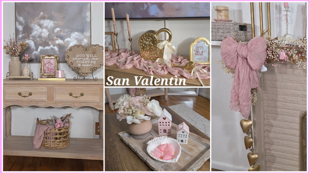 DECORACIÓN SAN VALENTÌN PARA LA SALA!!