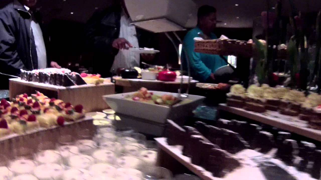 Our First Dinner at a Hotel