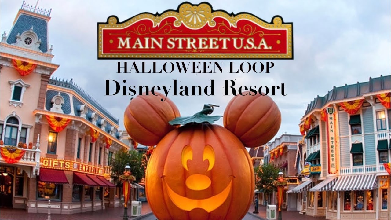 Main Street U.S.A. Halloween Music Loop- Disneyland Resort