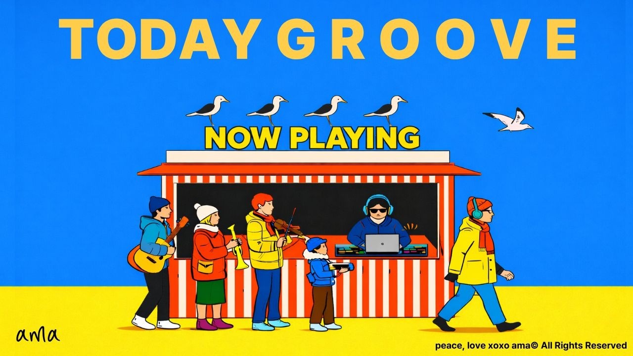[playlist] Музыка включена, я уже у моря | R&B · GROOVE · JAZZHOP | Магазин · Кафе · Работа