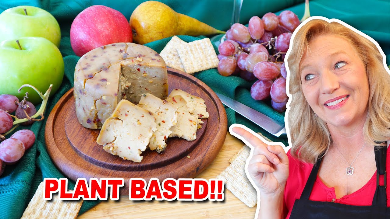 Plant Based Pepper Jack Cheese | What’s In Plant Based Cheese? | Soy-Free, No Added Oil Recipe