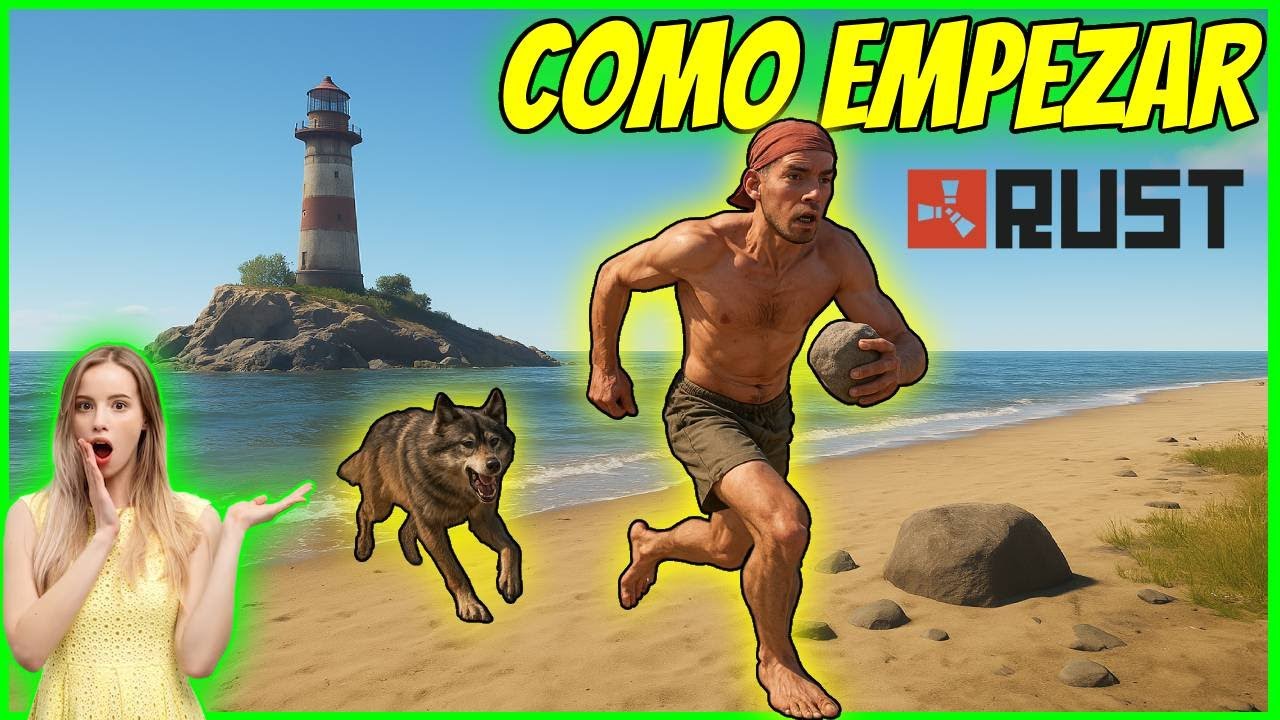 😉Primeros Pasos en Rust 🔥Todo lo que Necesitas Saber para Empezar a Jugar Guia Tutorial facil