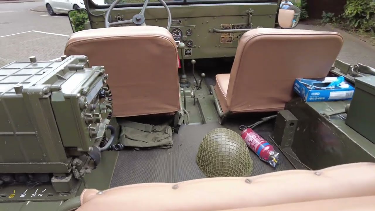 1958 Willys Jeep Interior Review